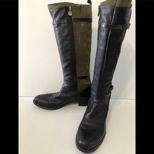 Etienne Aigner green/brown boots